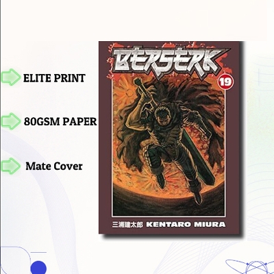 Picture of Berserk Volume 19 | Premium Quality Paperback Manga | MANGA Book gardan