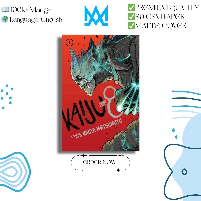 Picture of Kaiju no.8 Volume 1 | Premium Quality Paperback Manga | MANGA Book gardan