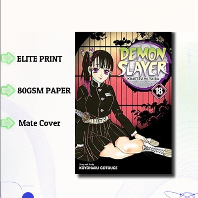 Picture of DEMON SLAYER(COLORED) VOL.18,PAPERBACK | MANGA Book gardan