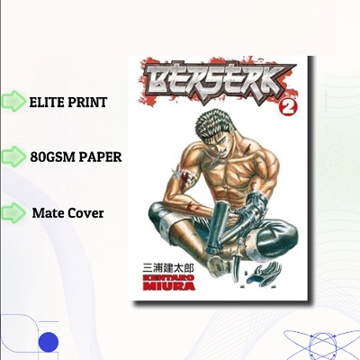 Picture of Berserk Volume 2 | Premium Quality Paperback Manga | MANGA Book gardan