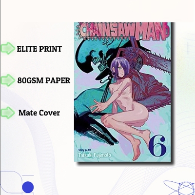Picture of Chainsaw Man Volume 6 | Premium Quality Paperback Manga | MANGA Book gardan