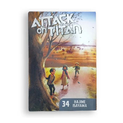 Picture of Attack On Titan Volume.34 | Premium Quality Paperback Manga | MANGA Book gardan