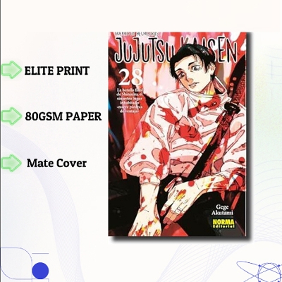 Picture of Jujutsu Kaisen Volume 28 | Premium Quality Paperback Manga | MANGA Book gardan