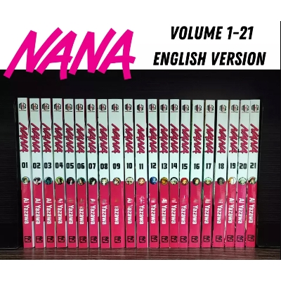 Picture of Nana COMPLETE SET Volume (1-21) | Premium Quality Paperback Manga | MANGA Book gardan