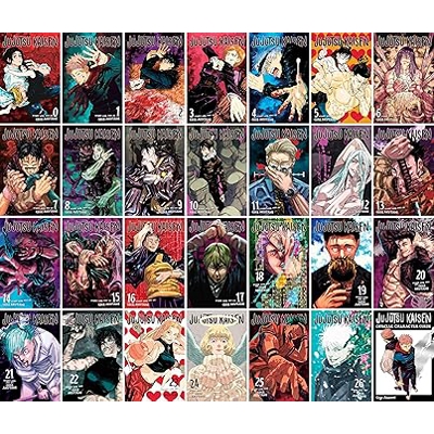 Picture of Jujutsu Kaisen SET Volume (1-26) | Premium Quality Paperback Manga | MANGA Book gardan