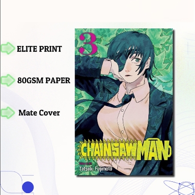 Picture of Chainsaw Man Volume 3 | Premium Quality Paperback Manga | MANGA Book gardan