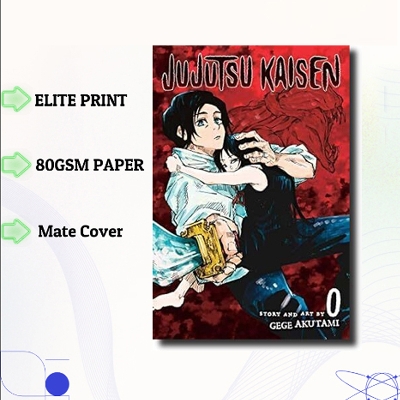 Picture of Jujutsu Kaisen Volume 0 | Premium Quality Paperback Manga | MANGA Book gardan