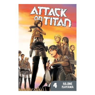 Picture of Attack On Titan Volume.4 | Premium Quality Paperback Manga | MANGA Book gardan
