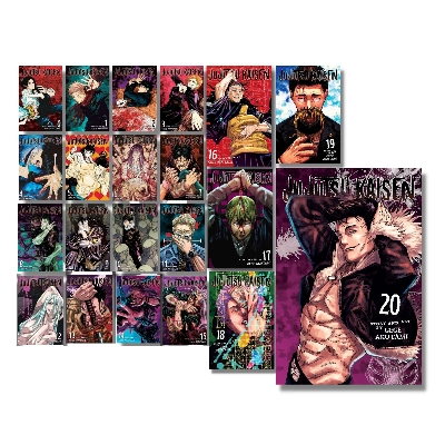 Picture of Jujutsu Kaisen SET Volume (1-20) | Premium Quality Paperback Manga | MANGA Book gardan