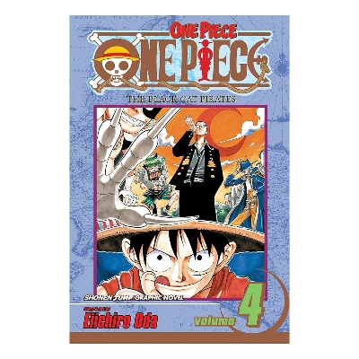 Picture of One Piece Volume.4 | Premium Quality Paperback Manga | MANGA Book gardan