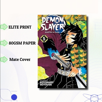 Picture of DEMON SLAYER VOL.5,PAPERBACK | MANGA Book gardan