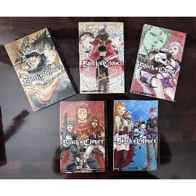 Picture of Black Clover SET Volume.(1-5) | Premium Quality Paperback Manga | MANGA Book gardan