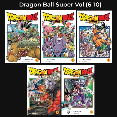 Picture of Dragon Ball Super Set Volume (6-10) | Premium Quality Paperback Manga | MANGA Book gardan
