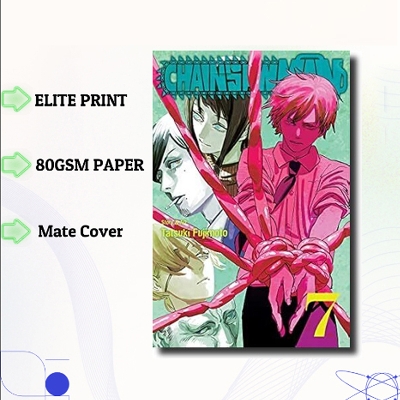Picture of Chainsaw Man Volume 7 | Premium Quality Paperback Manga | MANGA Book gardan