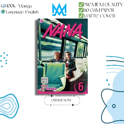 Picture of Nana Volume 6 | Premium Quality Paperback Manga | MANGA Book gardan