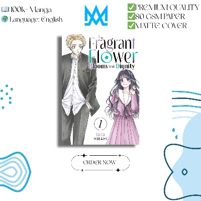 Picture of The Fragrant Flower Blooms With Dignity Volume 1 | Premium Quality Paperback Manga | MANGA Book gardan