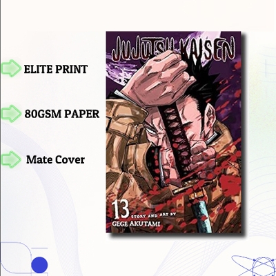 Picture of Jujutsu Kaisen Volume 13 | Premium Quality Paperback Manga | MANGA Book gardan