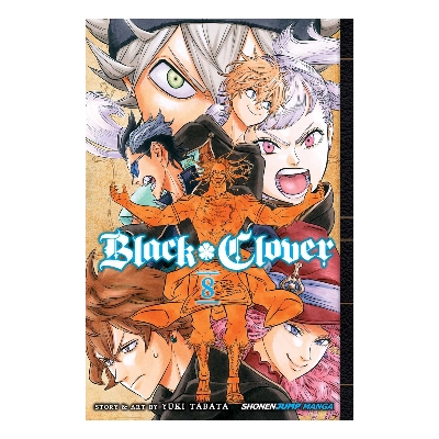 Picture of Black Clover Volume.8 | Premium Quality Paperback Manga | MANGA Book gardan
