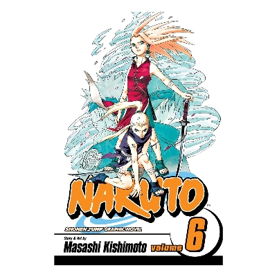Picture of Naruto Volume 6 | Premium Quality Paperback Manga | MANGA Book gardan
