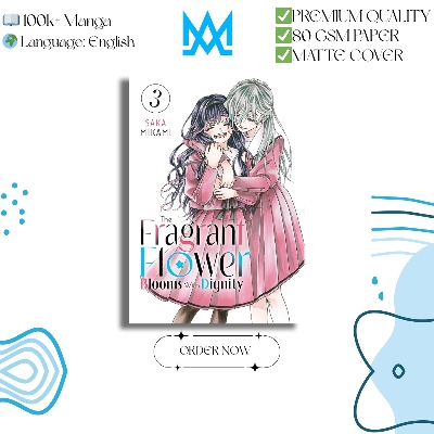 Picture of The Fragrant Flower Blooms With Dignity Volume 3 | Premium Quality Paperback Manga | MANGA Book gardan