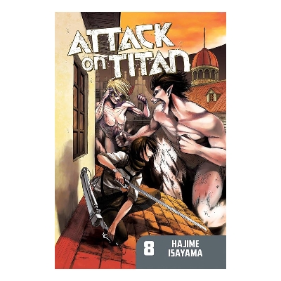 Picture of Attack On Titan Volume.8 | Premium Quality Paperback Manga | MANGA Book gardan