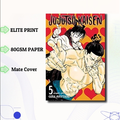 Picture of Jujutsu Kaisen Volume 5 | Premium Quality Paperback Manga | MANGA Book gardan