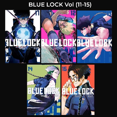 Picture of Blue Lock SET Volume (11-15) | Premium Quality Paperback Manga | MANGA Book gardan