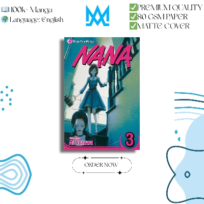 Picture of Nana Volume 3 | Premium Quality Paperback Manga | MANGA Book gardan