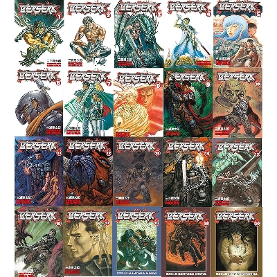 Picture of Berserk SET Volume (1-20) | Premium Quality Paperback Manga | MANGA Book gardan