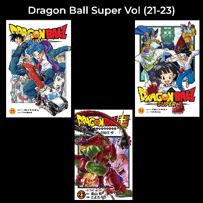 Picture of Dragon Ball Super SET Volume (21-23) | Premium Quality Paperback Manga | MANGA Book gardan