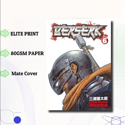 Picture of Berserk Volume 6 | Premium Quality Paperback Manga | MANGA Book gardan