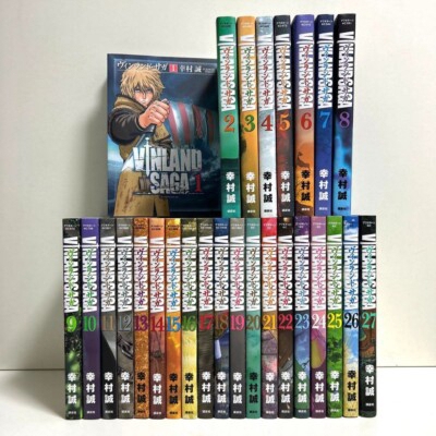 Picture of Vinland Saga COMPLETE SET Vol.(1-27) | Premium Quality Paperback Manga | MANGA Book gardan