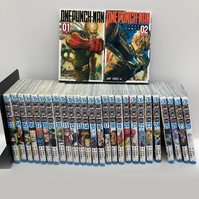 Picture of One Punch Man,COMPLETE SET,Volume.(1-33) | Premium Quality Paperback Manga | MANGA Book gardan