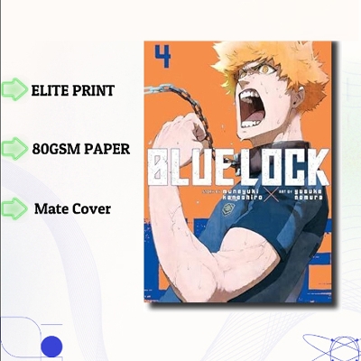 Picture of Blue Lock Volume 4 | Premium Quality Paperback Manga | MANGA Book gardan