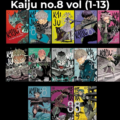 Picture of Kaiju no.8 SET Volume (1-13) | Premium Quality Paperback Manga | MANGA Book gardan