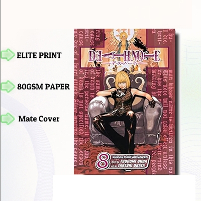 Picture of DEATH NOTE VOL.8 | PAPERBACK | MANGA Book gardan