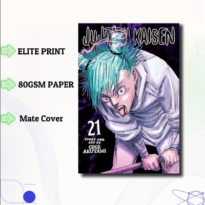 Picture of Jujutsu Kaisen Volume 21 | Premium Quality Paperback Manga | MANGA Book gardan