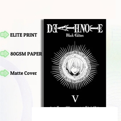 Picture of DEATH NOTE(BLACK EDITION) VOL.5 | PAPERBACK MANGA | MANGA Book gardan