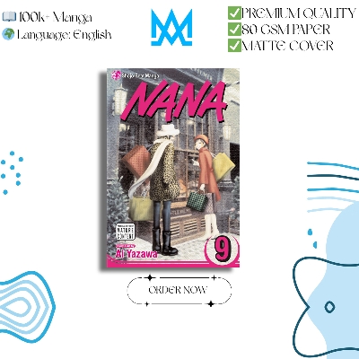 Picture of Nana Volume 9 | Premium Quality Paperback Manga | MANGA Book gardan