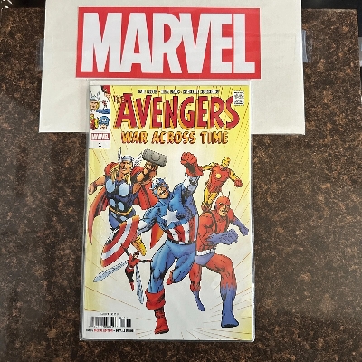 Picture of Avengers: War Across Time (2023) #1 (of 5) FULL COLORED | Premium Quality Paperback Comics | MANGA Book gardan
