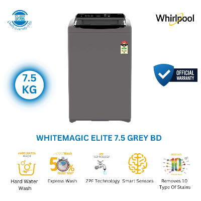 Picture of WHIRLPOOL 7.5 KG Washing Machine Whitemagic Elite Grey BD