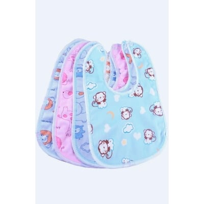 Picture of 3 Pcs Combo Waterproof Baby Apron Bib Multicolor - China