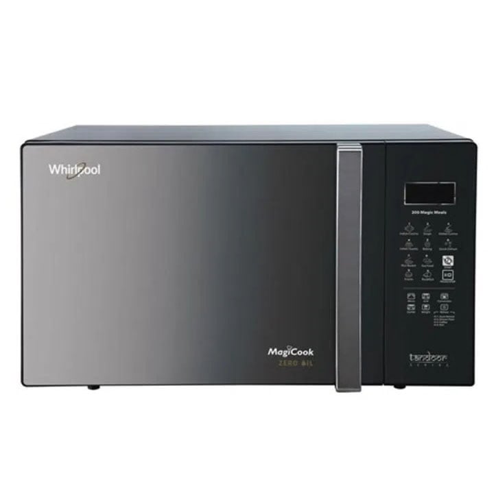 Picture of WHIRLPOOL 30 Liter Microwave Oven Magicook Zero Oil Elite Convection Black Mirror