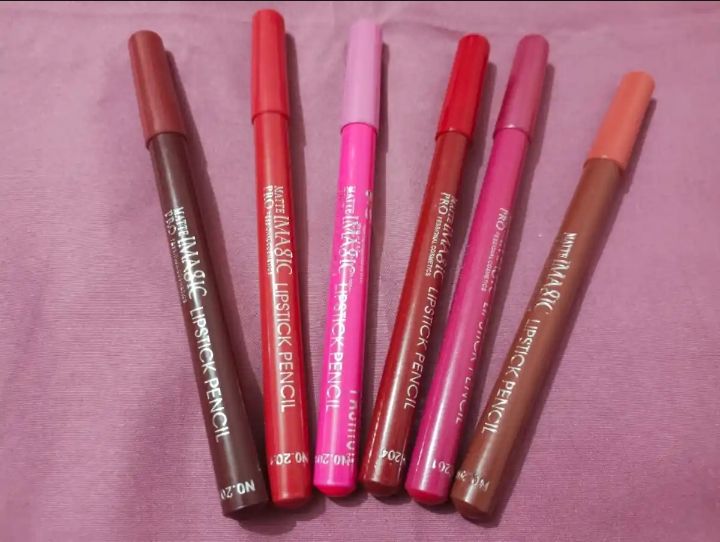 Picture of 6 pcs Long Lasting Waterproof Imagic Lipliner Pencil Set