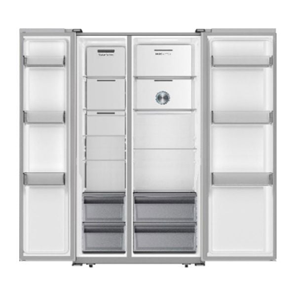 Picture of Hisense 580 Liter Side by Side No Frost Refrigerator (RS3G558NAB/BD3)