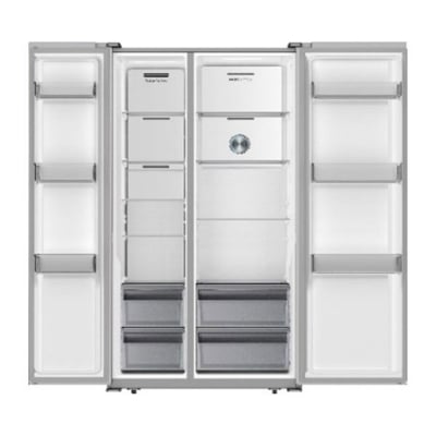 Picture of Hisense 580 Liter Side by Side No Frost Refrigerator (RS3G558NAB/BD3)