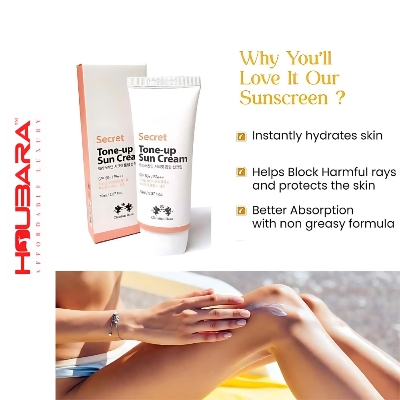 Picture of Christian Dean Secret Tone Up Sun Cream  With SPF+ -70ml korea