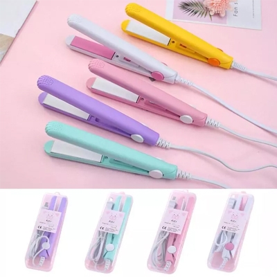 Picture of Mini Hair Straightener, Travel Mini Hair Flat Iron, Ceramic Plate Hair Straightener