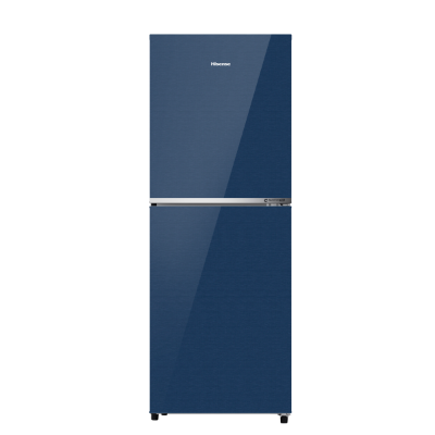 Picture of Hisense 238 Liter Top Mount Frost Glass Door Inverter Refrigerator Royal Blue (RT1G236NARB/BD3)