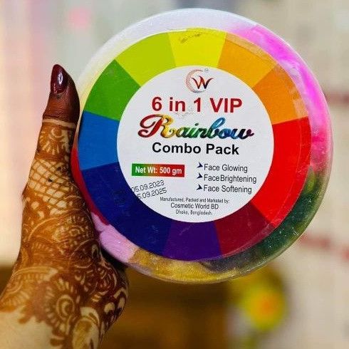 Picture of 6 in 1 vip Rainbow Combo Pack